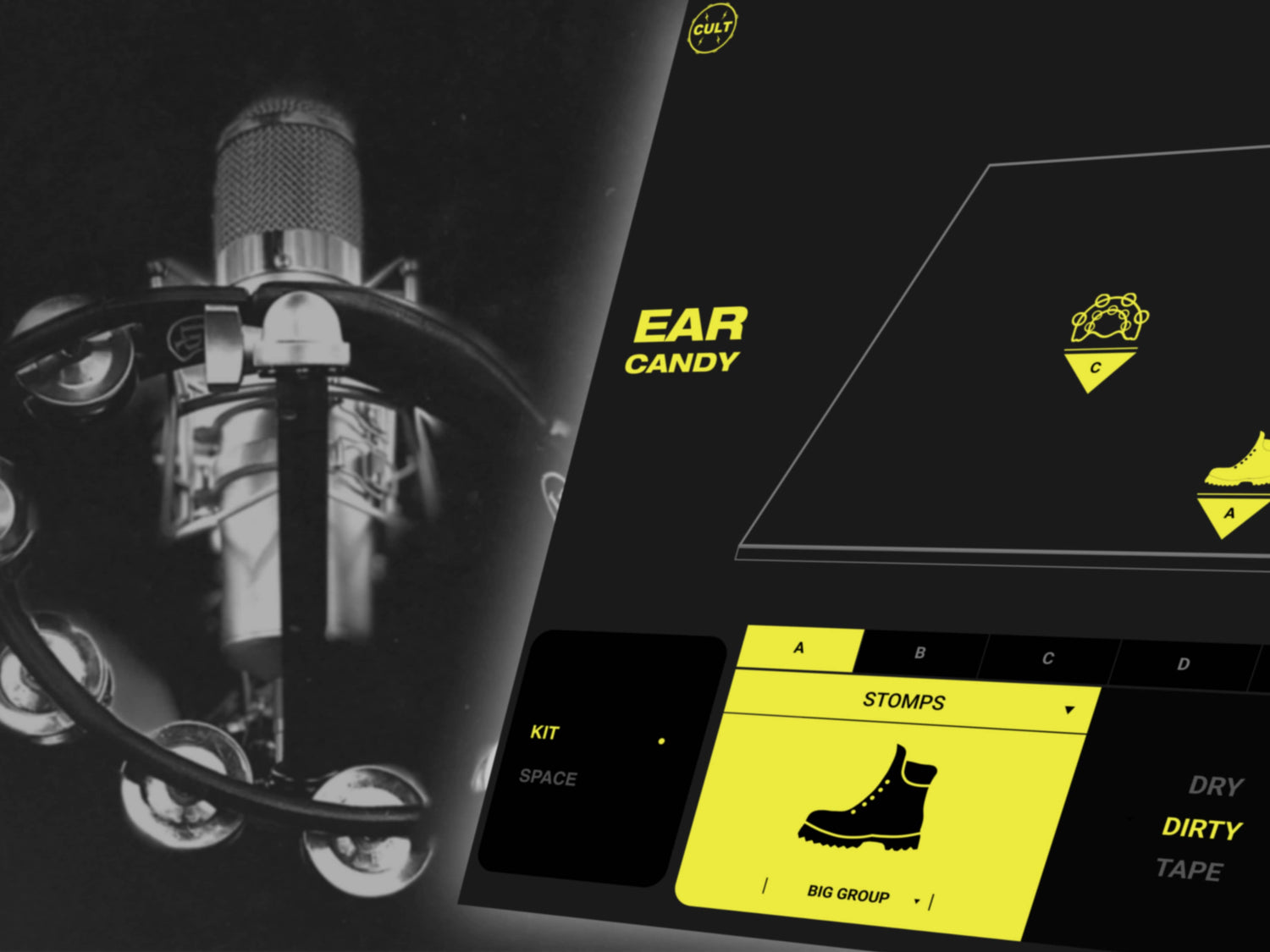 Cult Drum Sounds - Ear Candy Kontakt Instrument