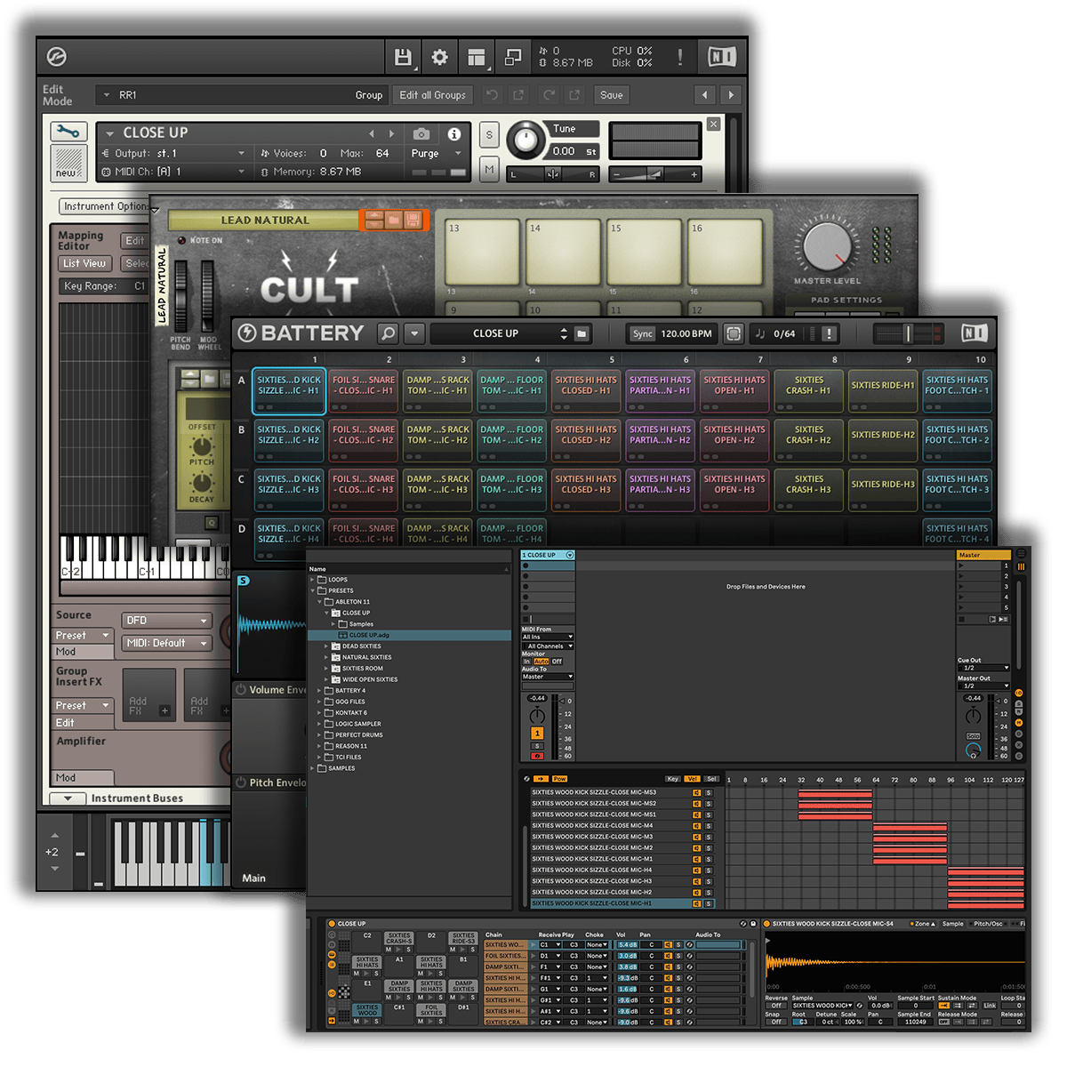 Cult Drum Sounds Presets