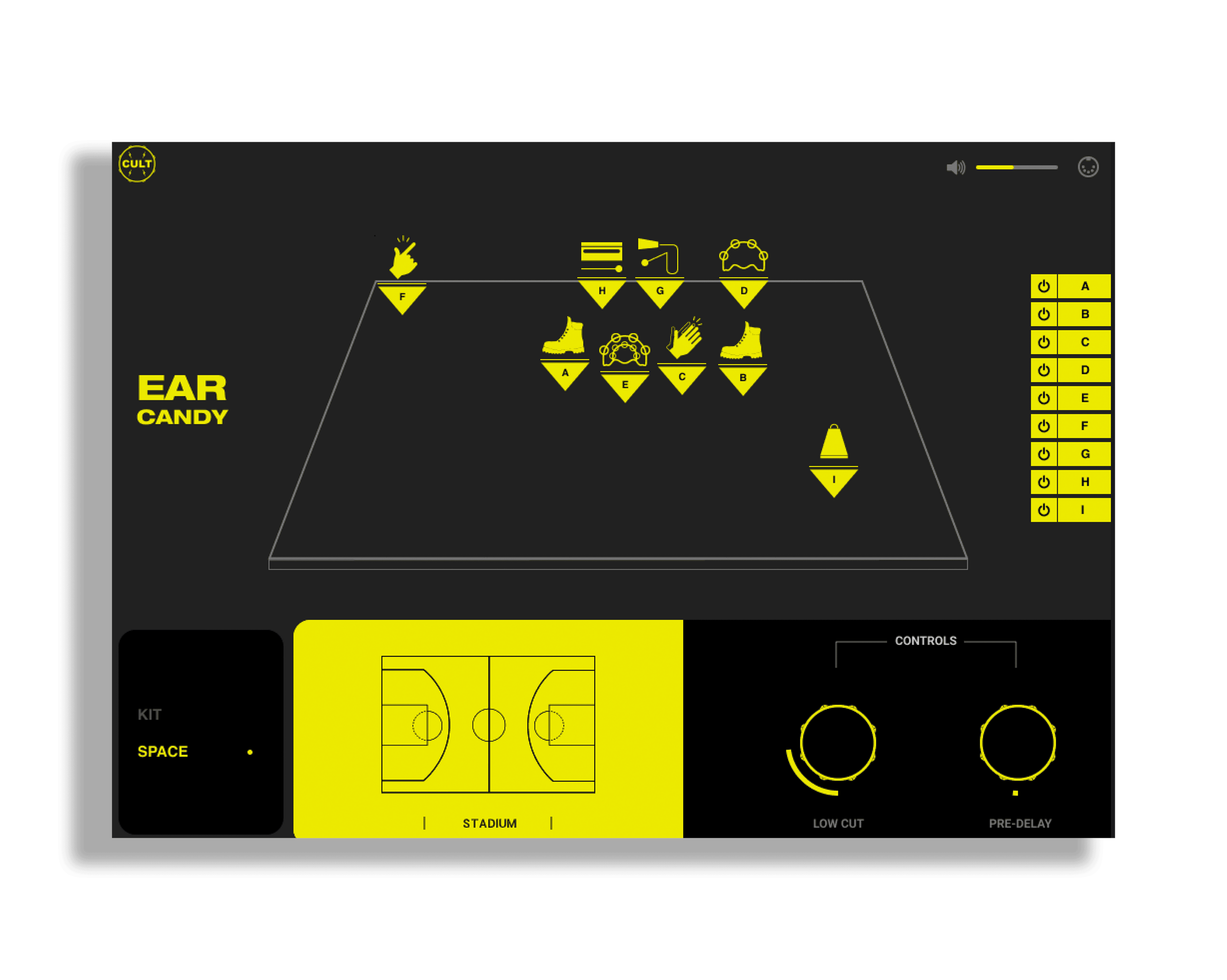 Cult Drum Sounds - Ear Candy Kontakt Instrument