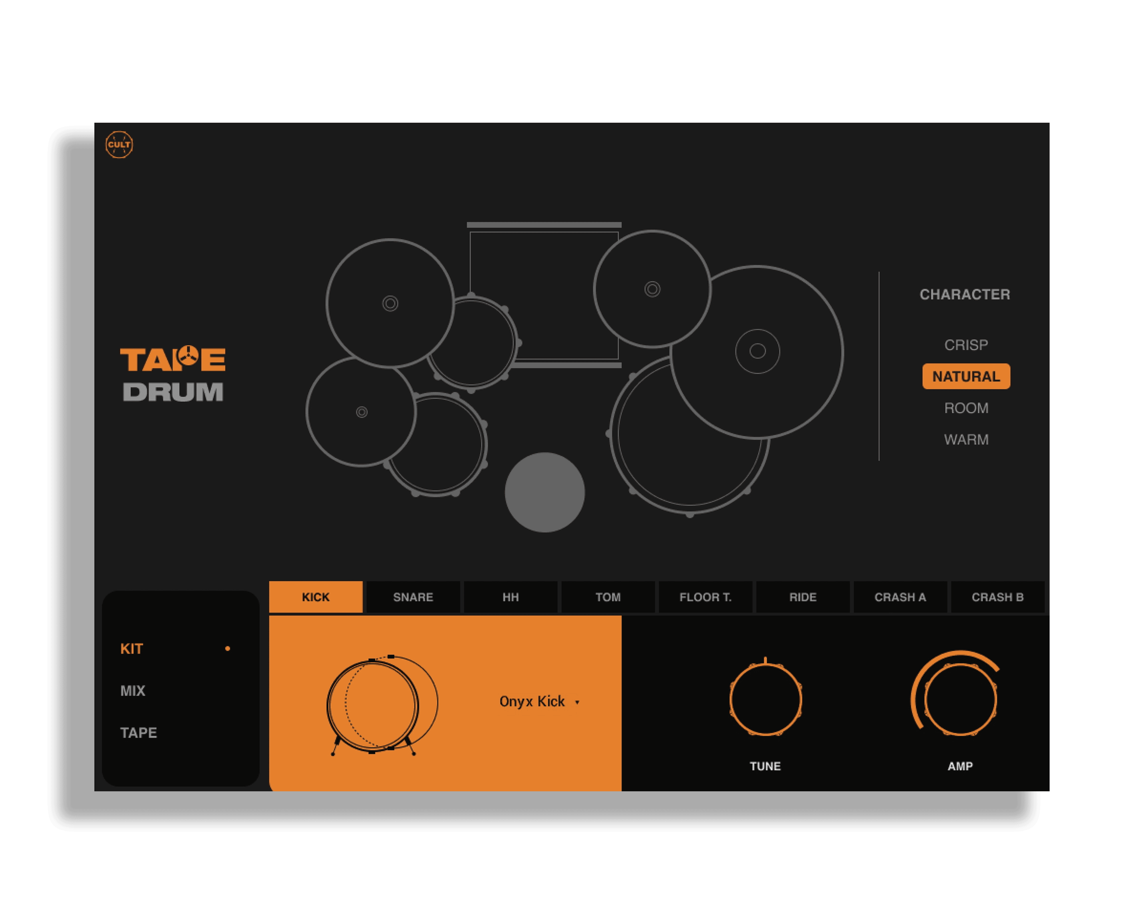 TAPE DRUM KONTAKT INSTRUMENT – Cult Drum Sounds