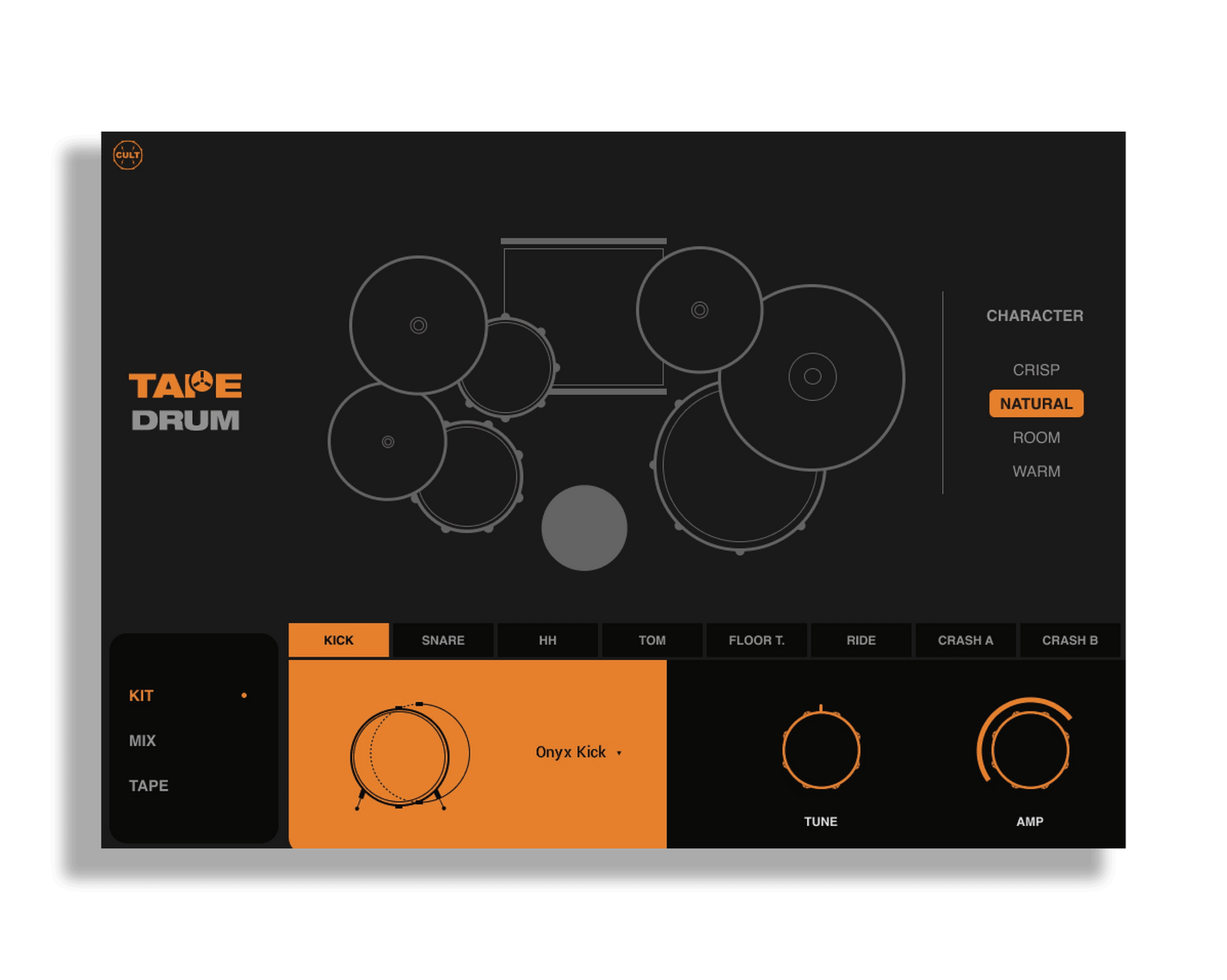 TAPE DRUM KONTAKT INSTRUMENT Cult Drum Sounds