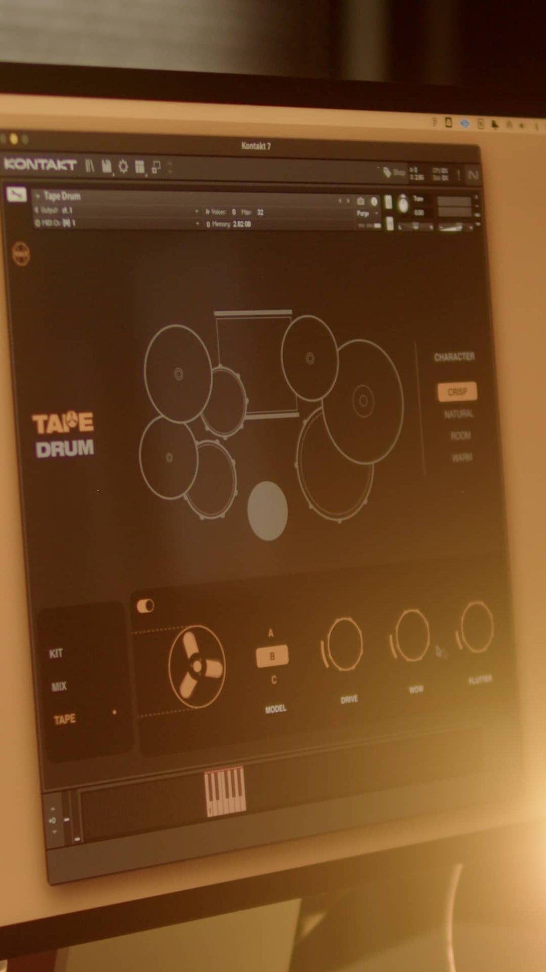 TAPE DRUM KONTAKT INSTRUMENT – Cult Drum Sounds