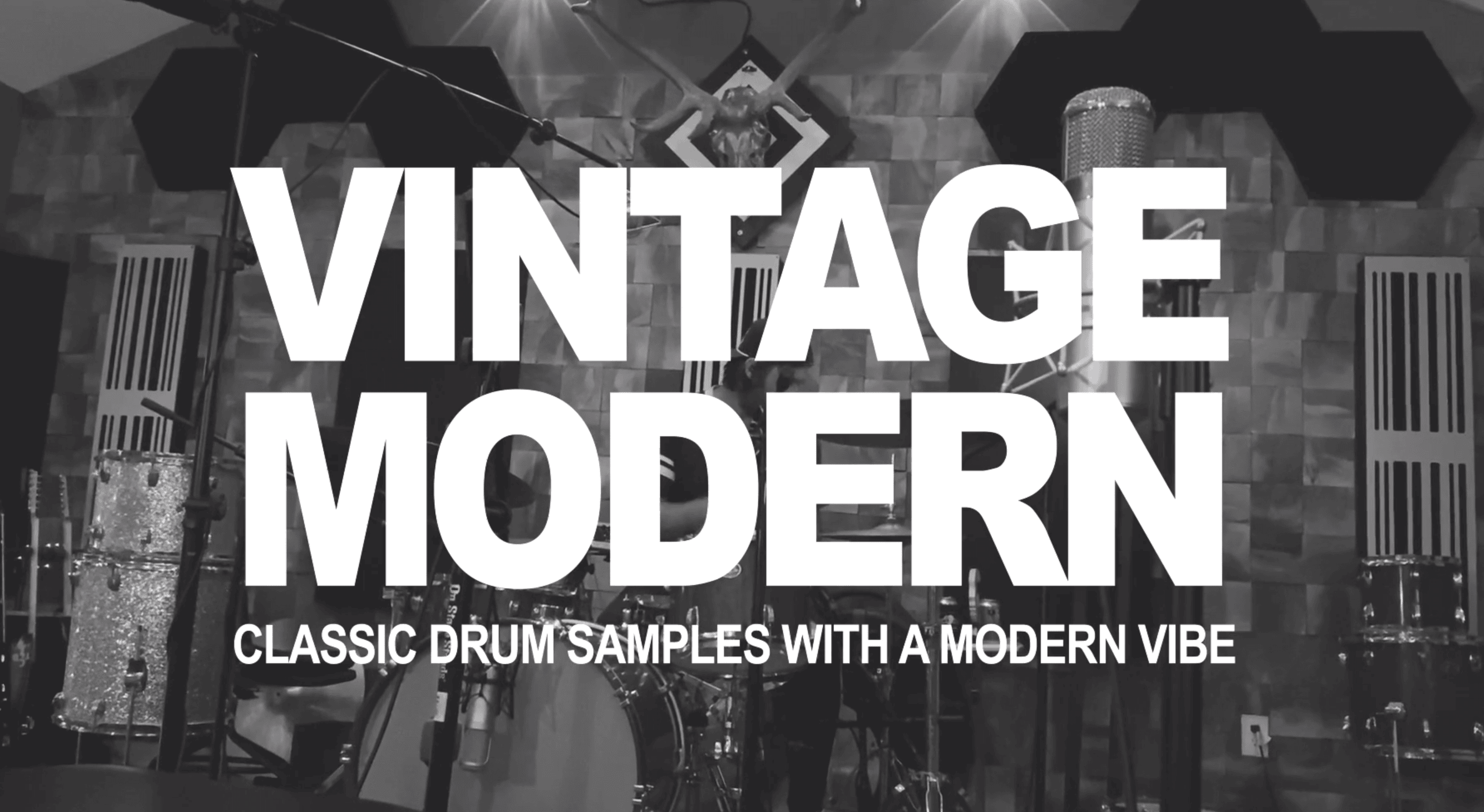 Load video: Cult Drum Sounds - Vintage Modern